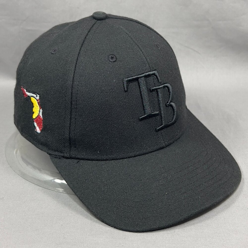 Tampa Bay Rays MLB Strapback Hat Cap 47 Brand Black Florida Souvenir Mens